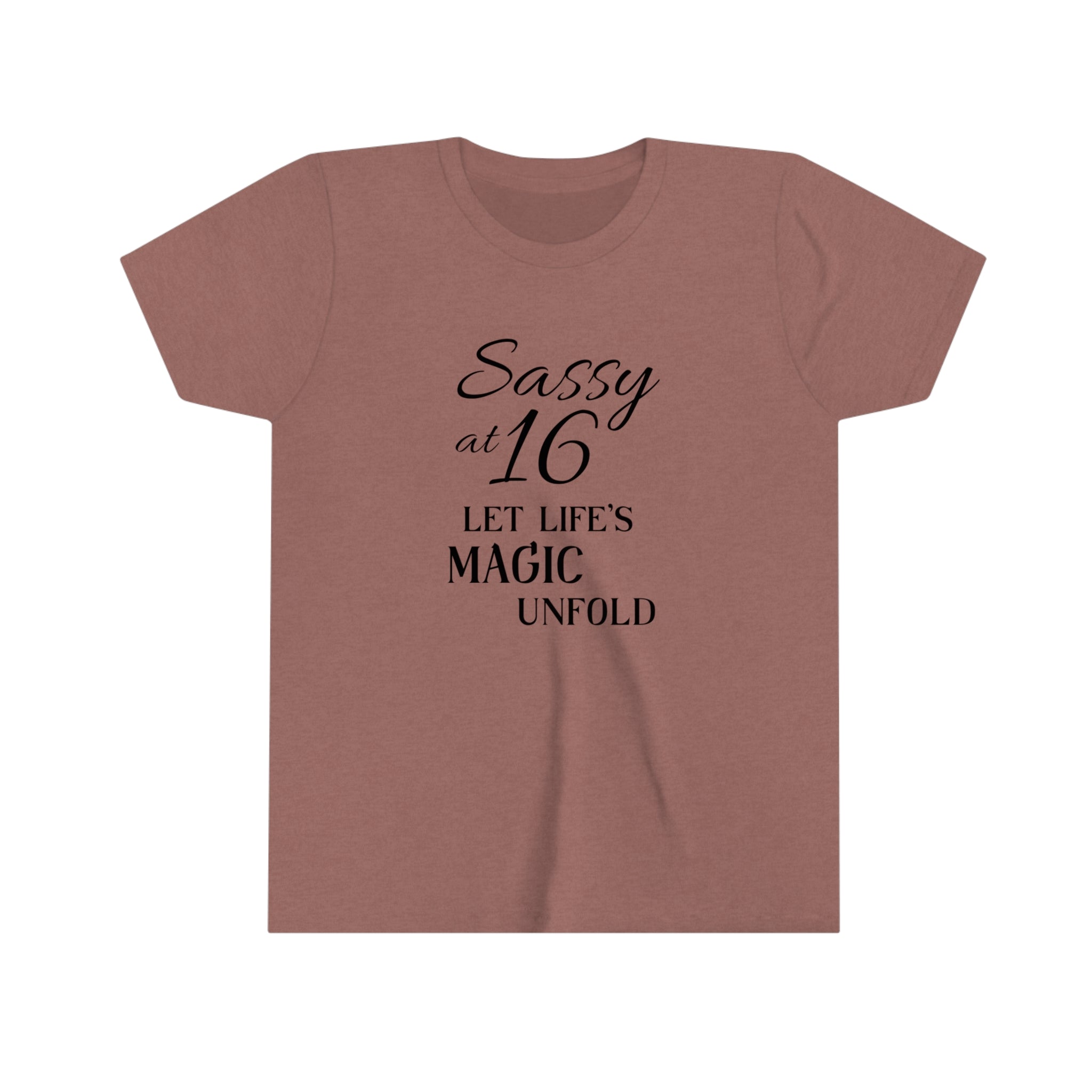 Youth Short Sweet Sixteen Sleeve Tee