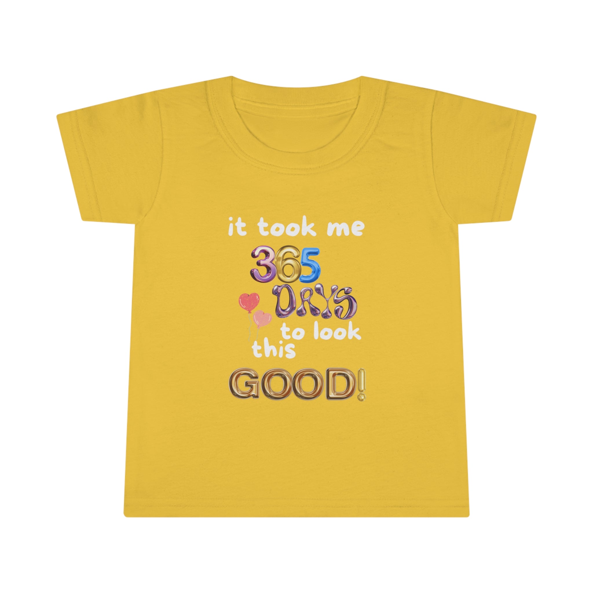 Toddler One Year Birthday Humor T-shirt