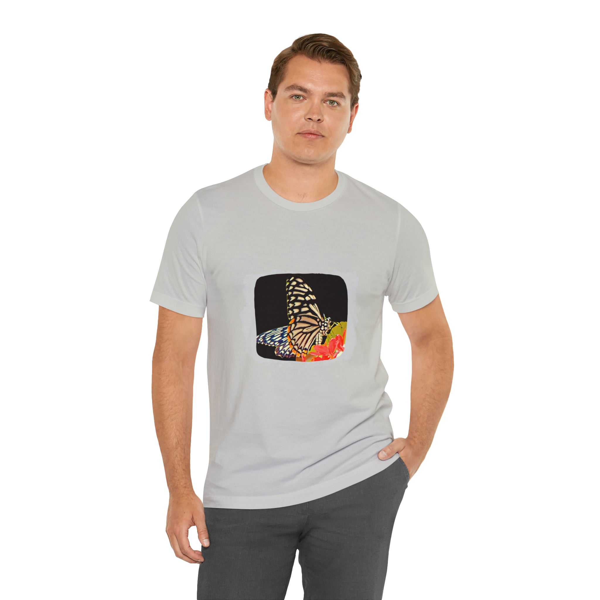 Butterfly Transformation Tee – Trendy Nature-Inspired Summer Vibes