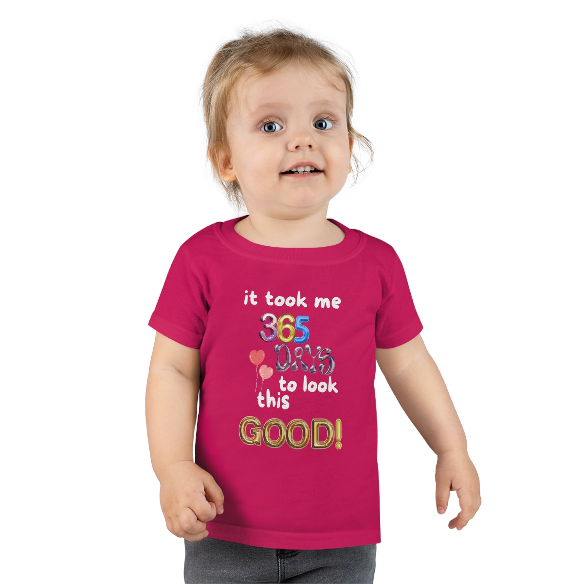 Toddler One Year Birthday Humor T-shirt