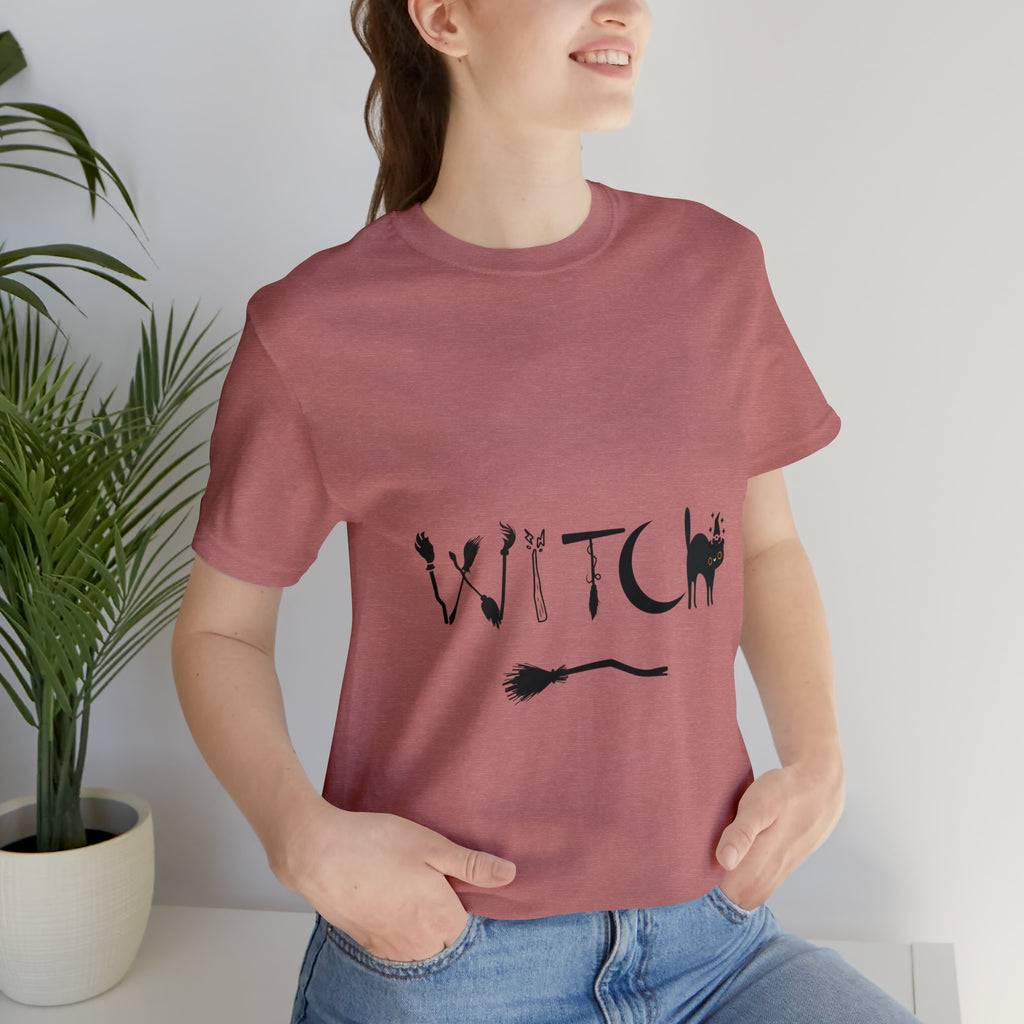 Unisex Witch Jersey Short Sleeve Tee