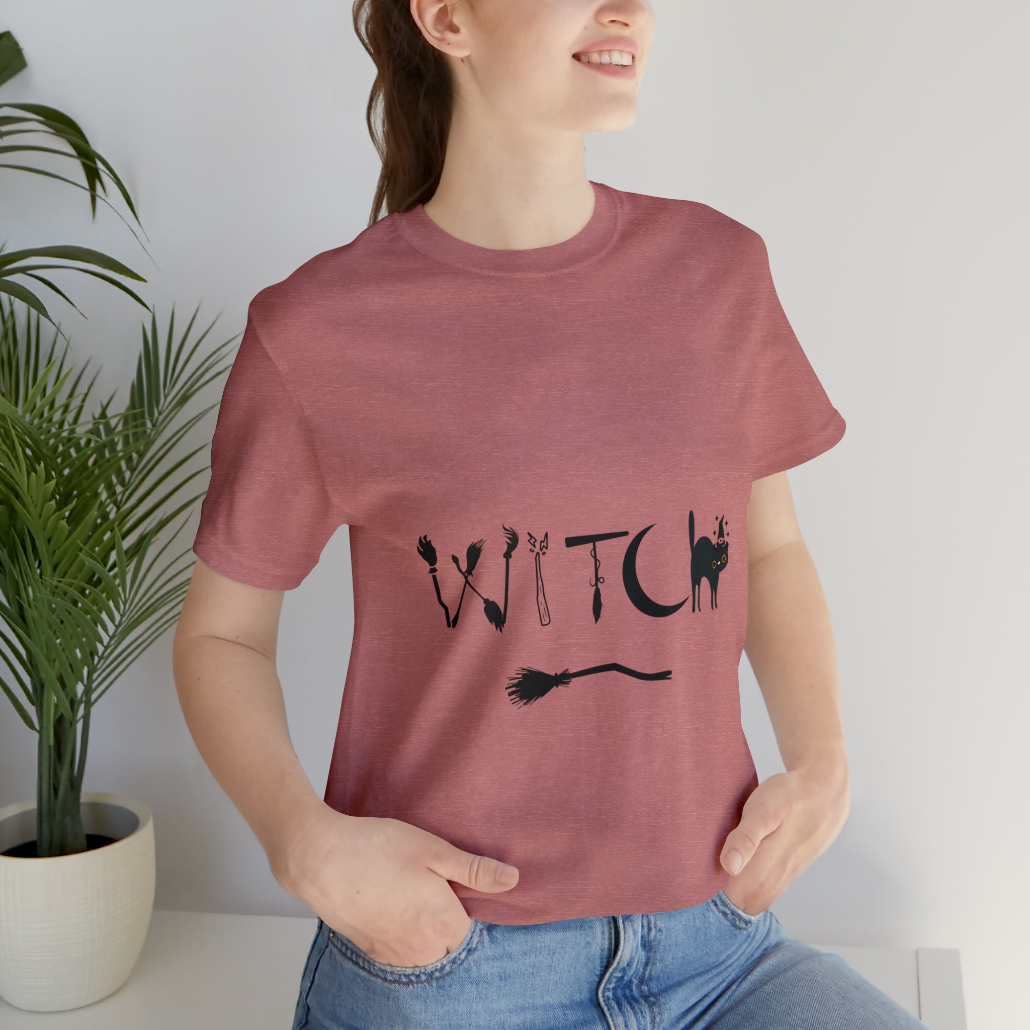 Unisex Witch Jersey Short Sleeve Tee