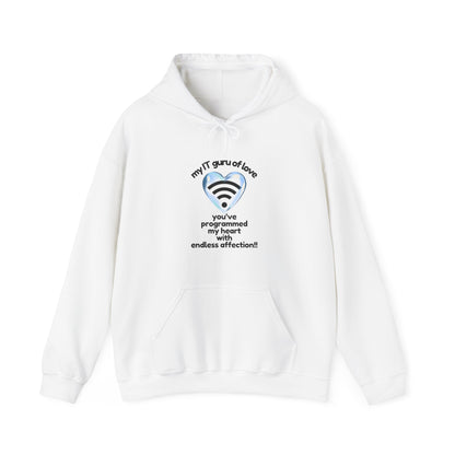 My IT Guru of Love Unisex Hooded Sweatshirt