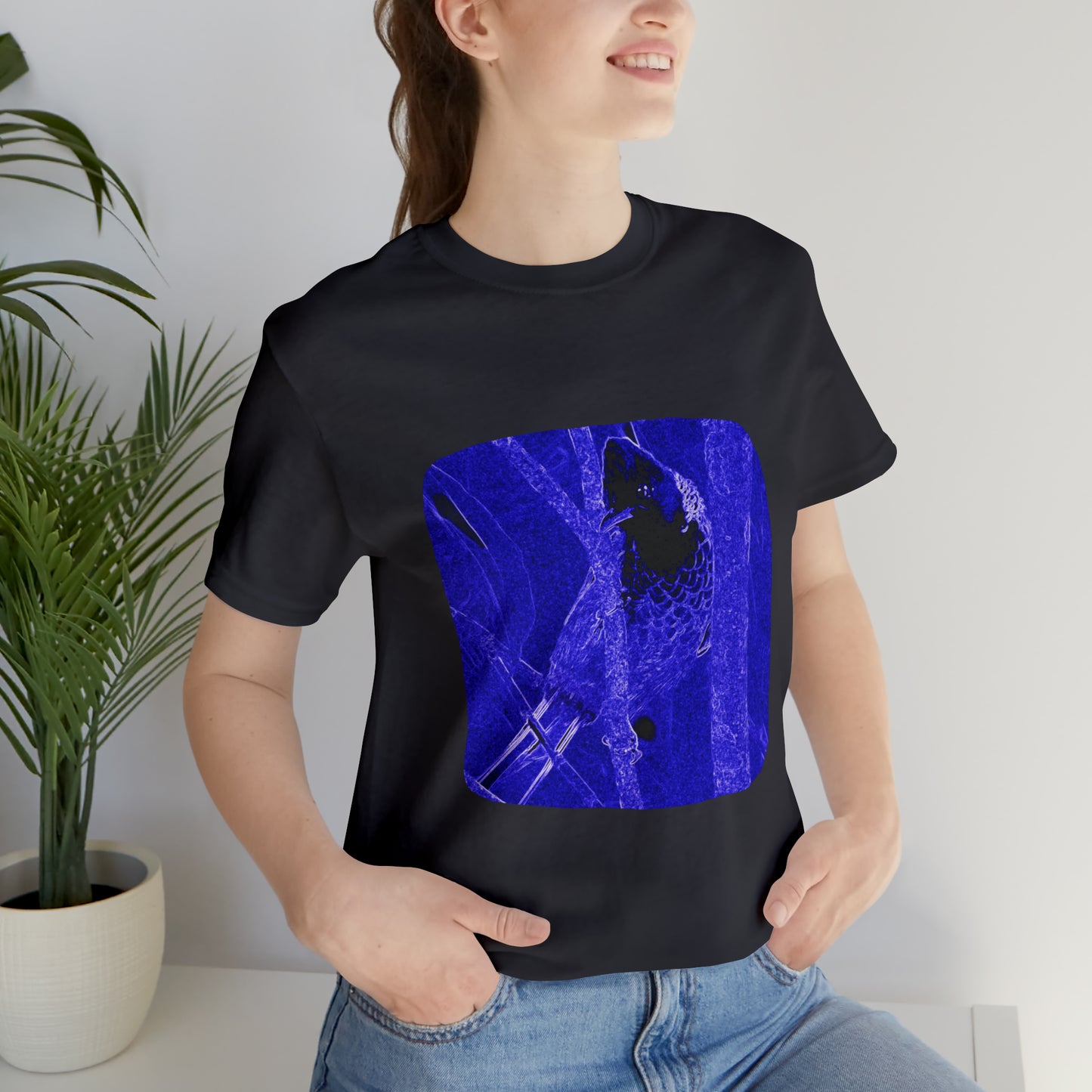 Psychedelic Bird Design Unisex   T-Shirt