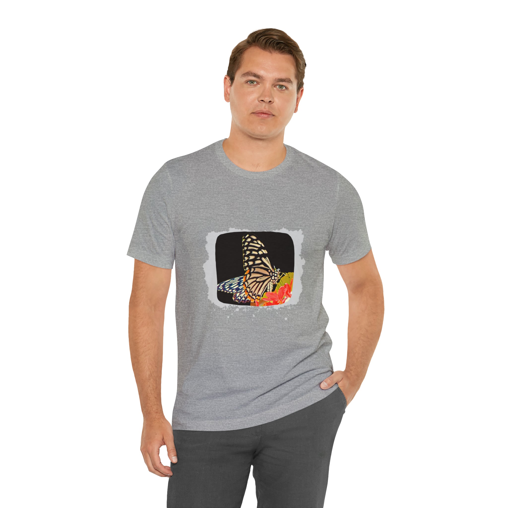 Butterfly Transformation Tee – Trendy Nature-Inspired Summer Vibes