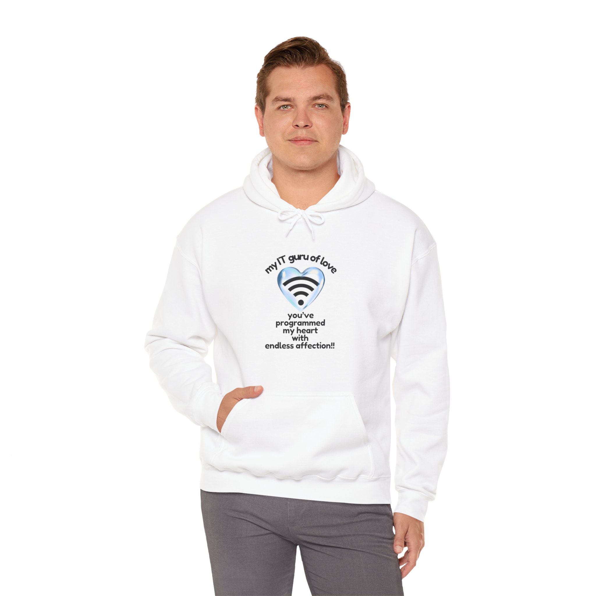 My IT Guru of Love Unisex Hooded Sweatshirt