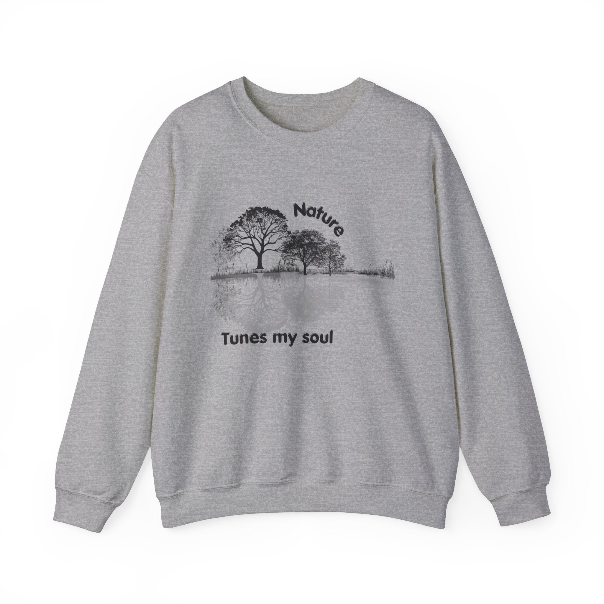 Unisex Crewneck Featured nature Guitar Sweatshirt