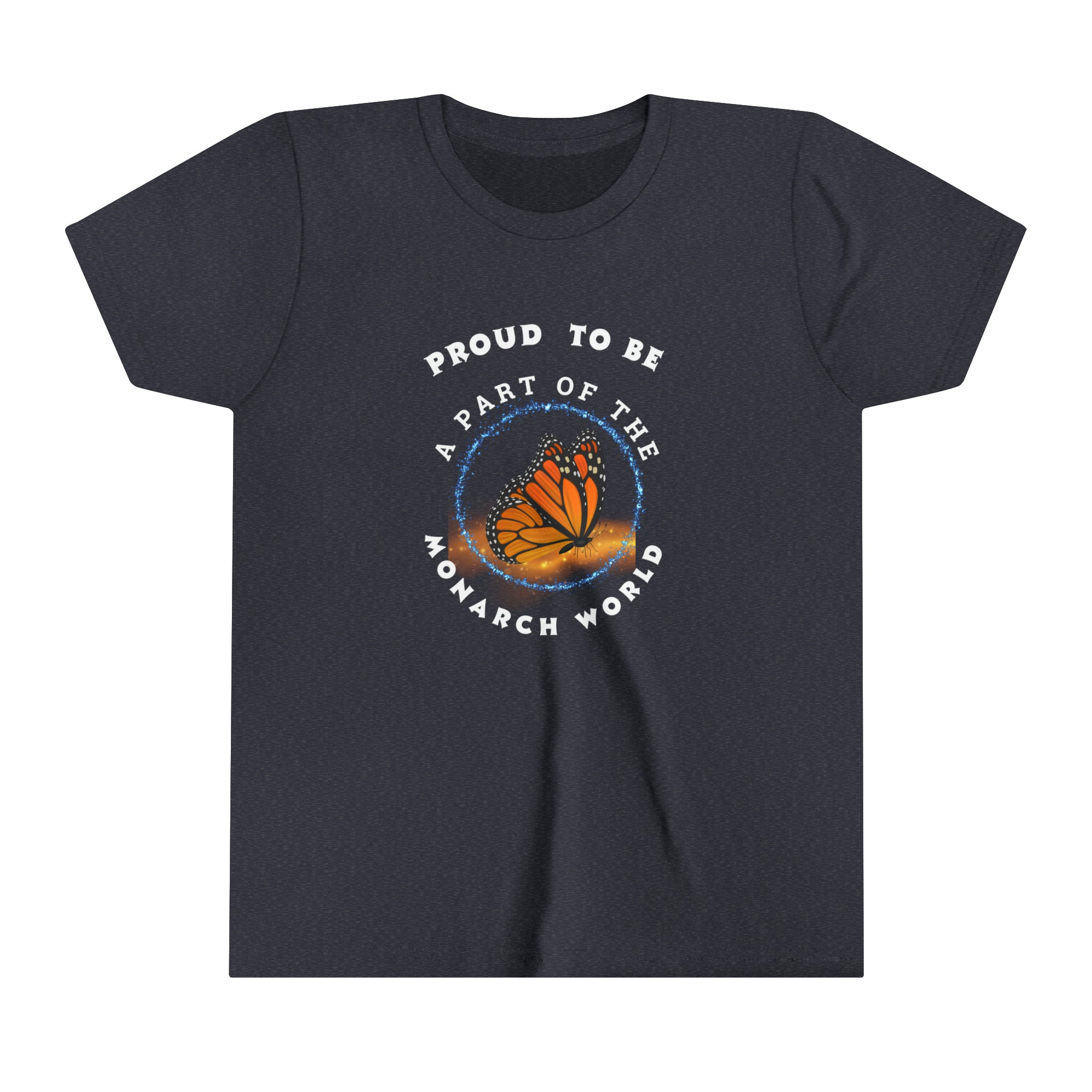 Youth hobby Monarch-Inspired Kids Short Sleeve T-Shirt