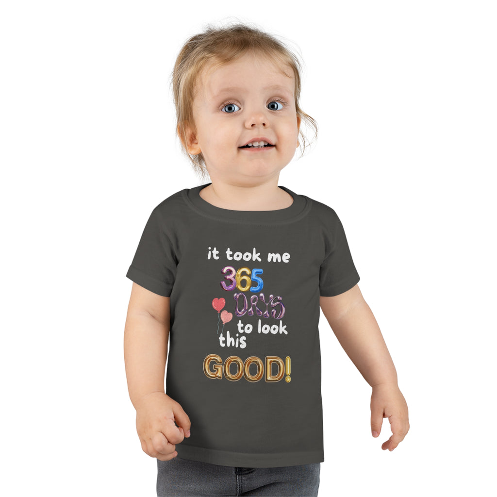 Toddler One Year Birthday Humor T-shirt