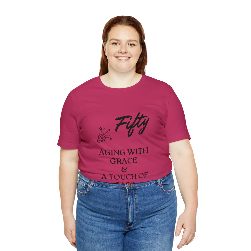 Unisex Jersey Short Sleeve Birthday Slogan Merch Tee