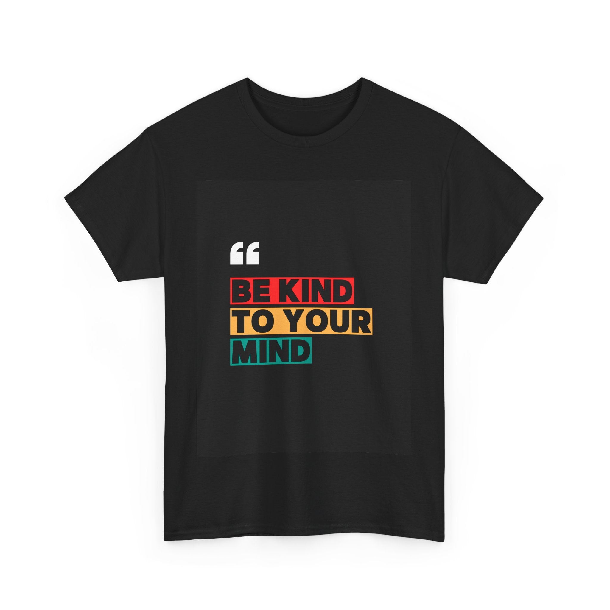 Colorful Typography Tee - Motivational Quote T-Shirt