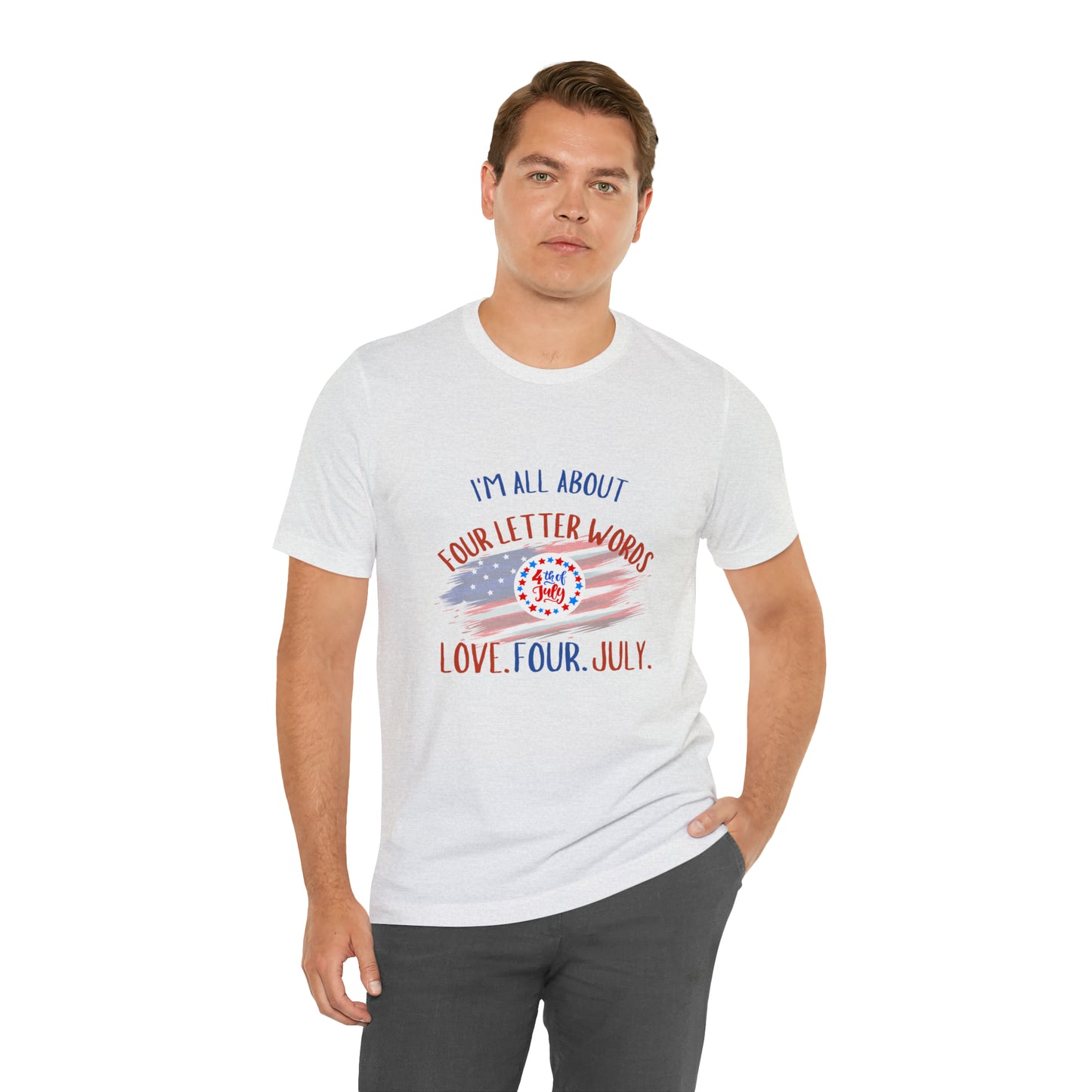 Unisex  Short Sleeve T-shirts for 4th of July summer collection,Fourth of July celebration