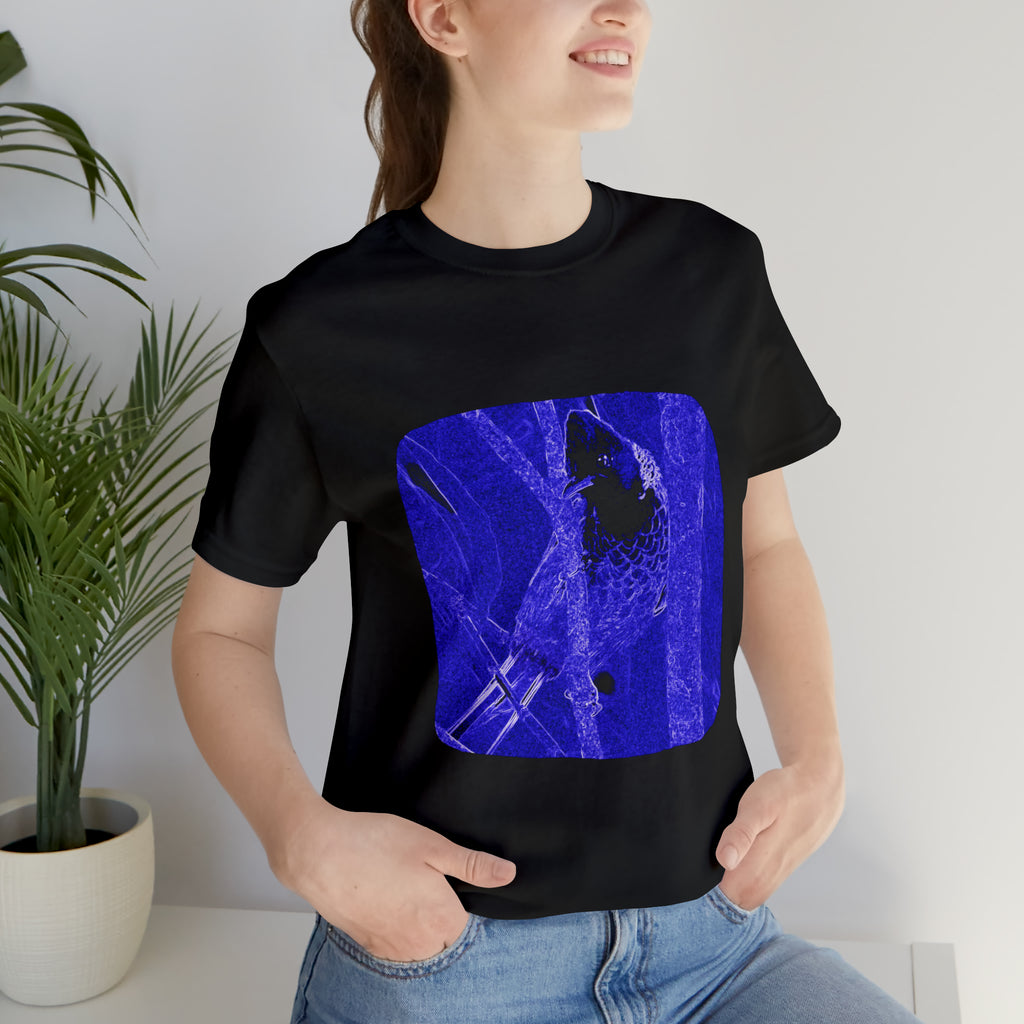 Psychedelic Bird Design Unisex T-Shirt