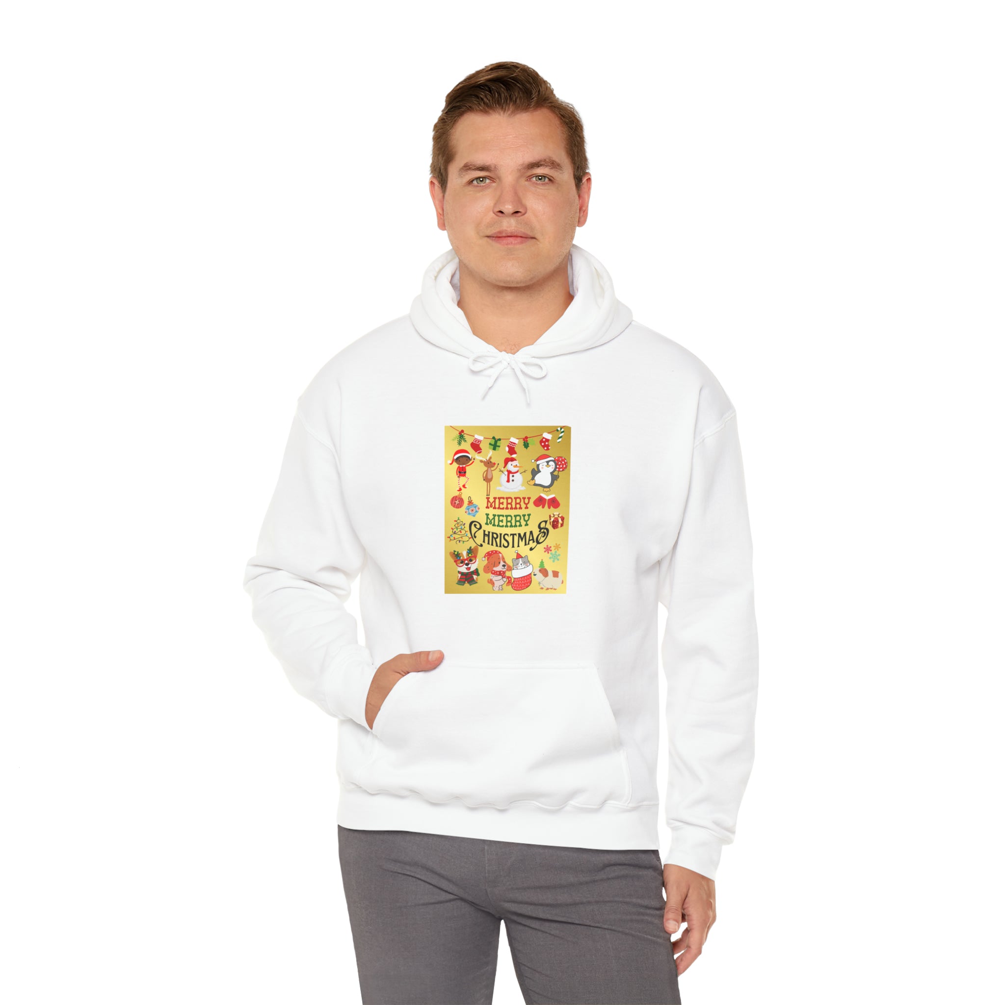 Unisex Hooded Sweatshirt perfect for Christmas holiday season