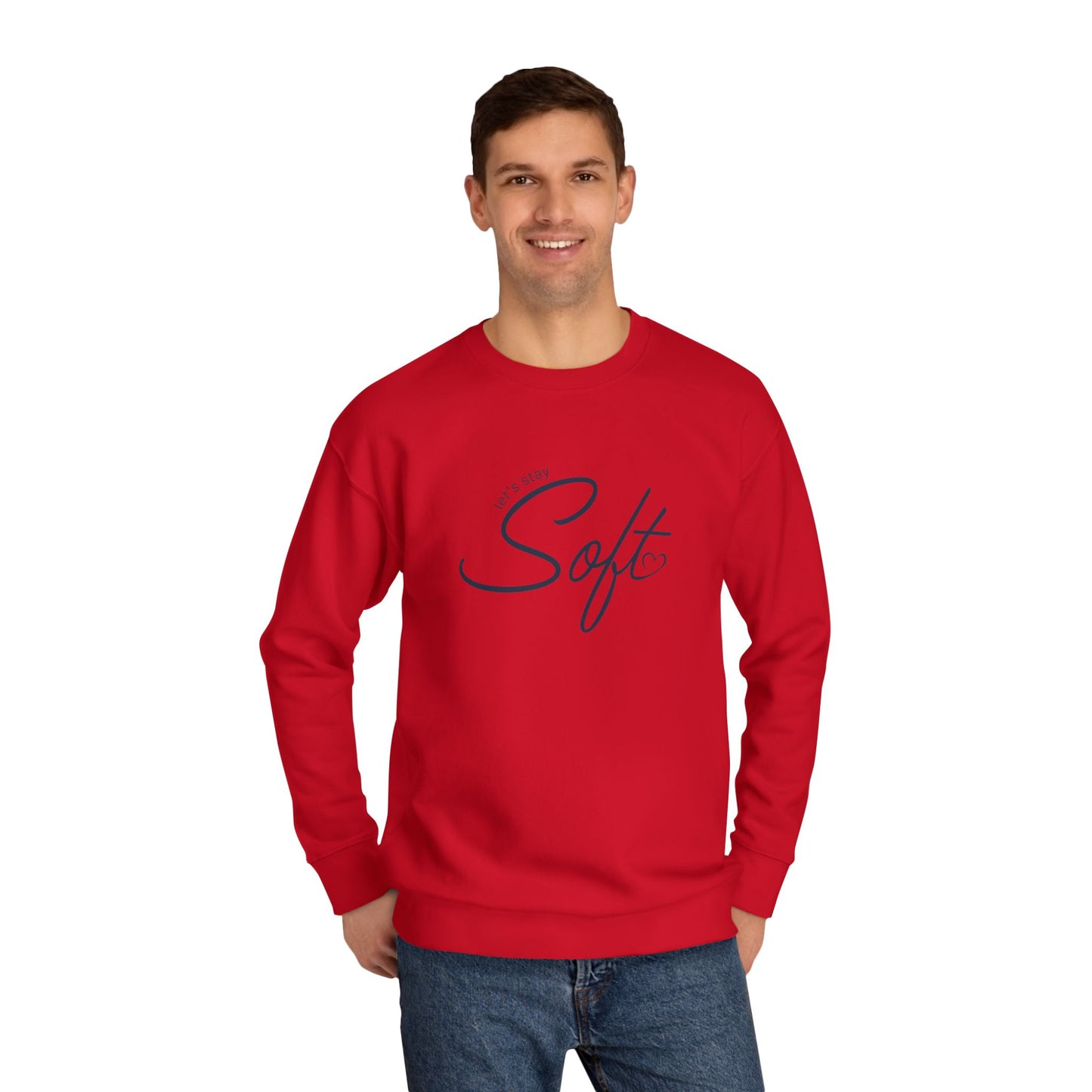 Soft Script Sweatshirt - Cozy Casual Crewneck