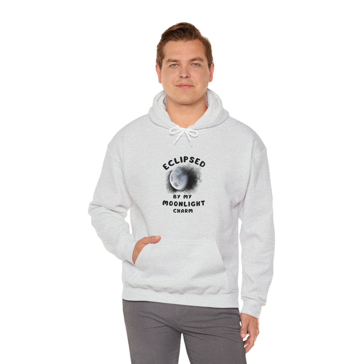 Unisex Hooded Sweatshirt designed with  Halloween Eclipse