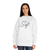 Soft Script Sweatshirt - Cozy Casual Crewneck