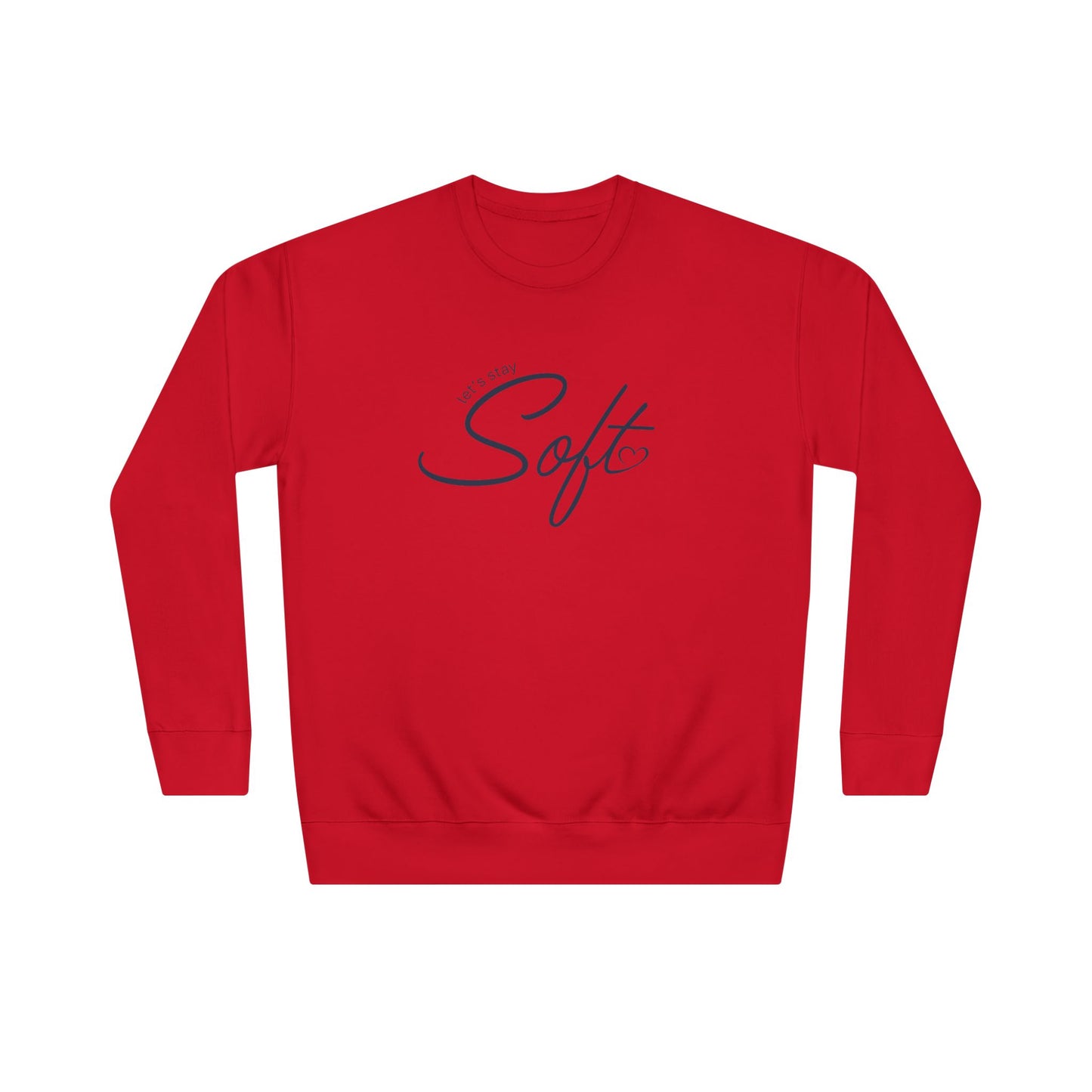 Soft Script Sweatshirt - Cozy Casual Crewneck