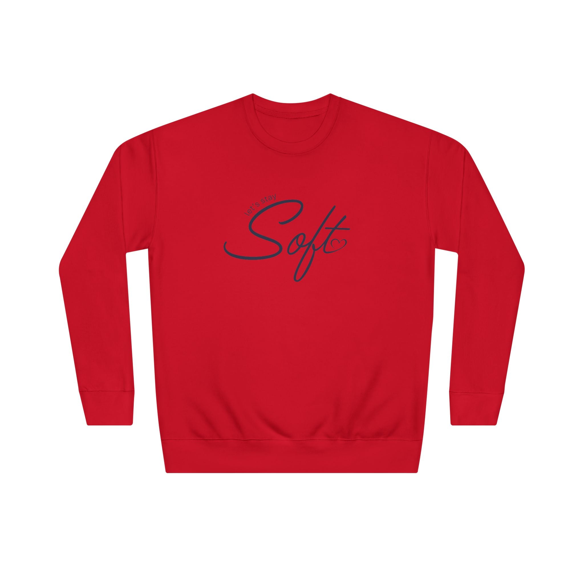 Soft Script Sweatshirt - Cozy Casual Crewneck