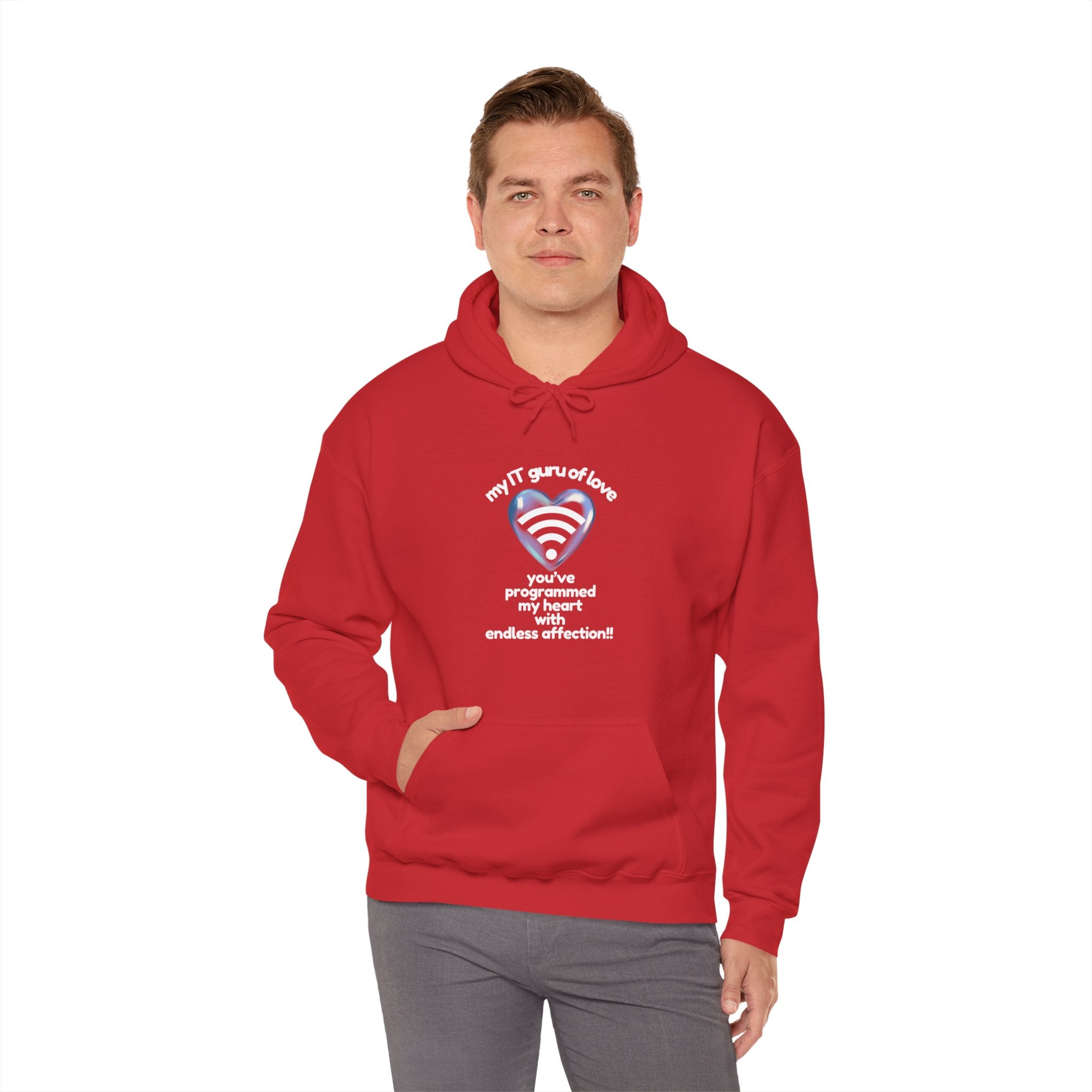 My IT Guru of Love Unisex Hooded Sweatshirt