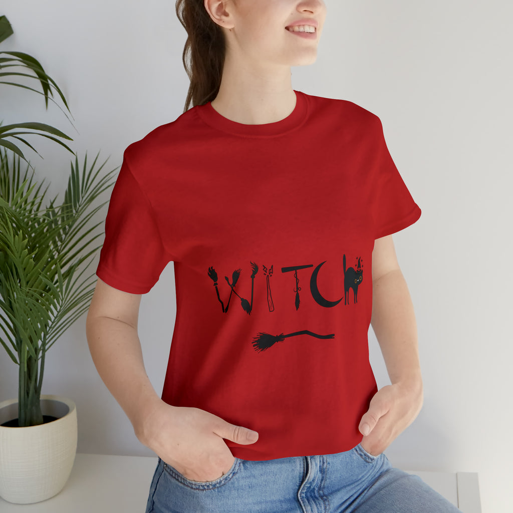 Unisex Witch Jersey Short Sleeve Tee