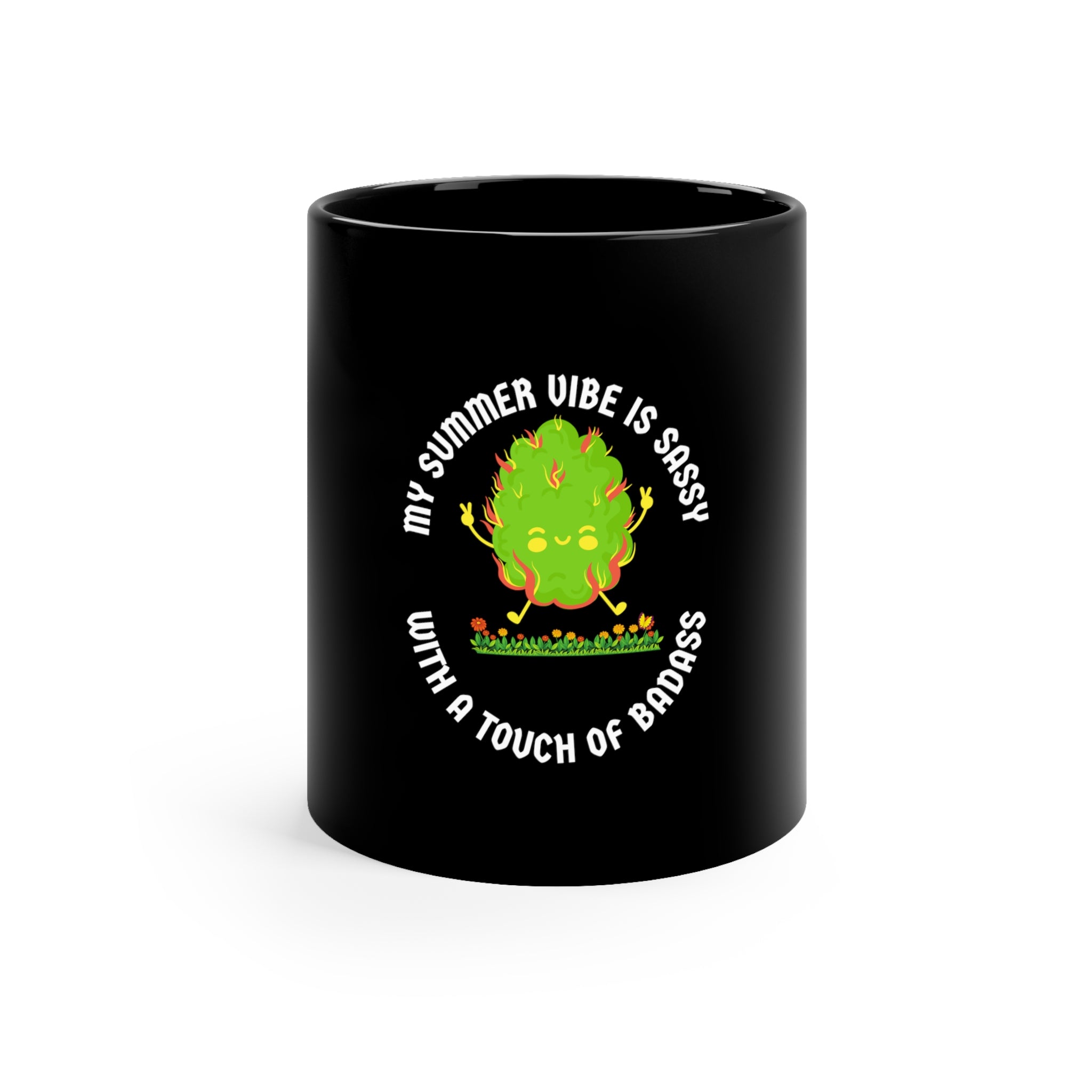 11oz Black Mug