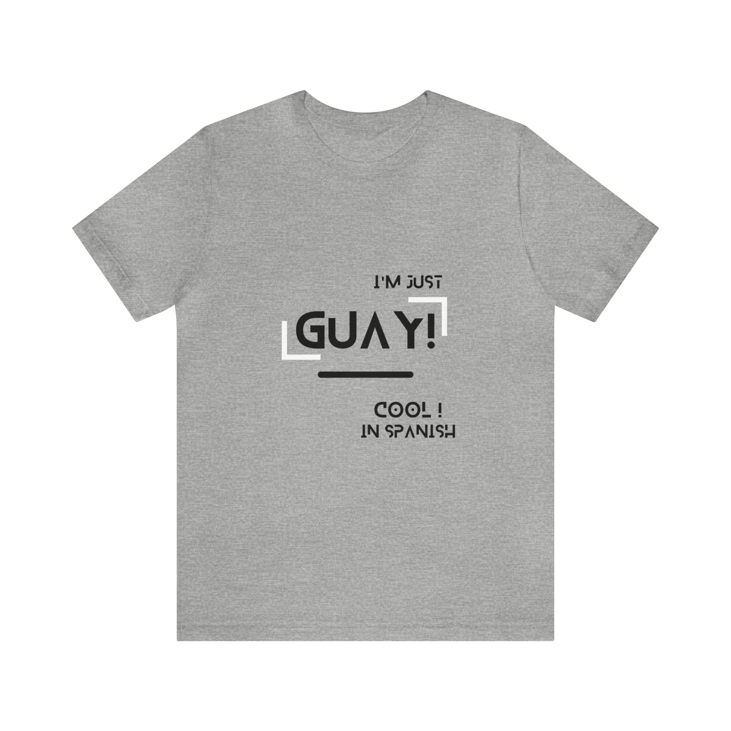 Short Sleeve Tees -Ethnic Slogan Merch, Proud expression from spain, i am a proud spaniard