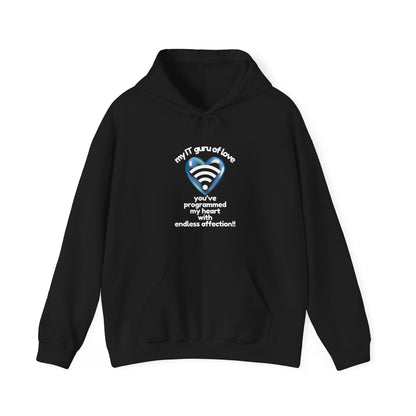 My IT Guru of Love Unisex Hooded Sweatshirt