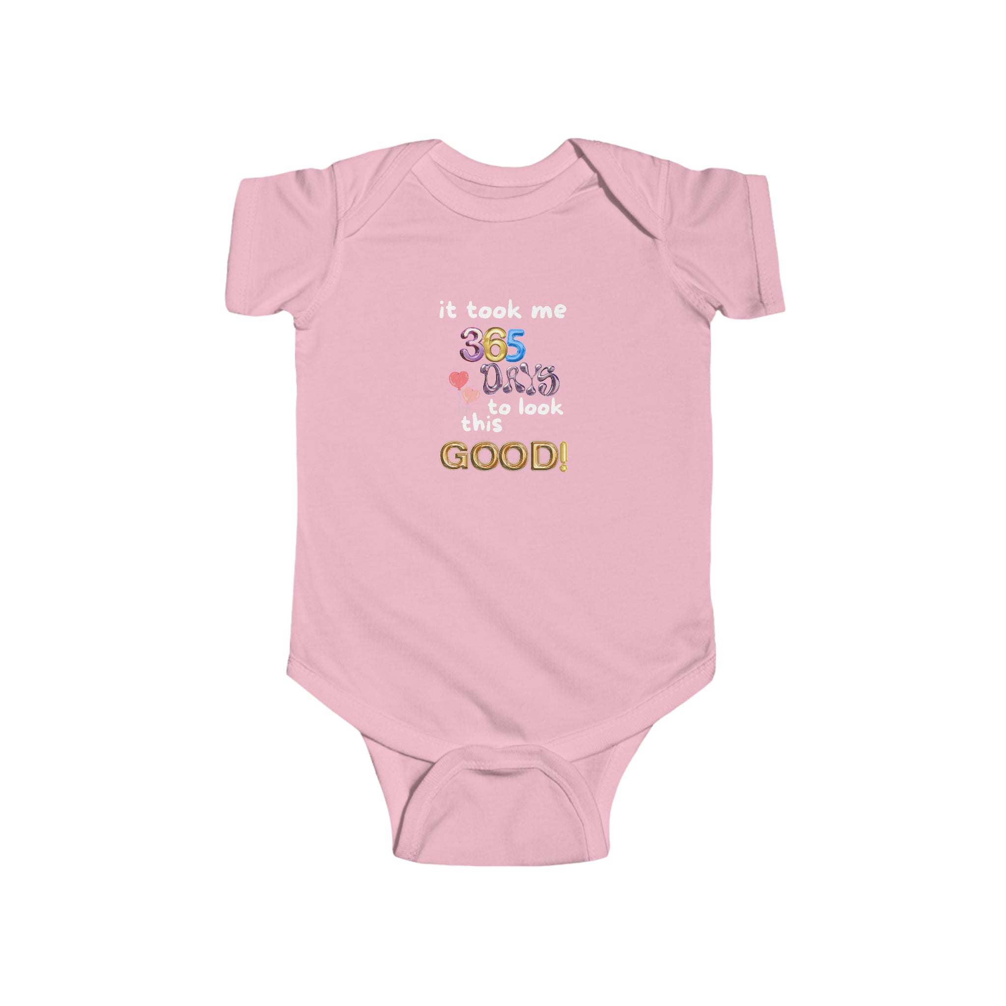 Infant Fine Jersey Birthday Humor Bodysuit