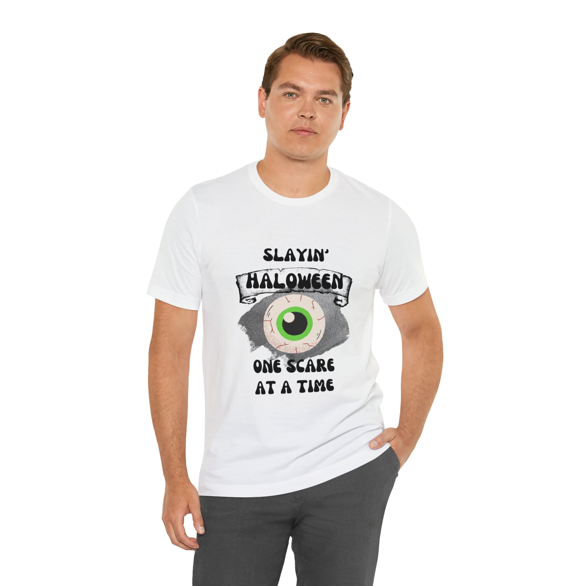 Unisex Slayin' Halloween Short Sleeve Tee