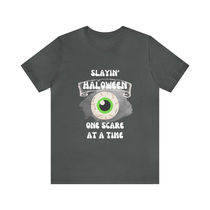 Unisex Slayin' Halloween Short Sleeve Tee