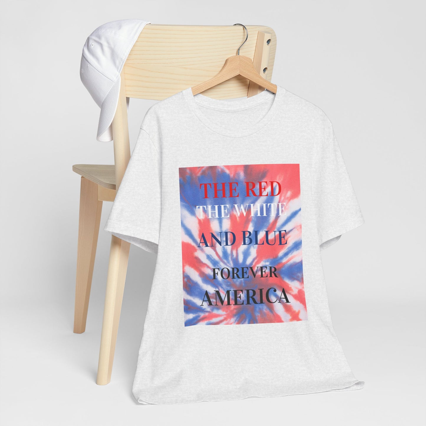 4th of July Unisex Tee - Forever American Red, White, and Blue