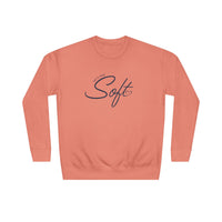 Soft Script Sweatshirt - Cozy Casual Crewneck