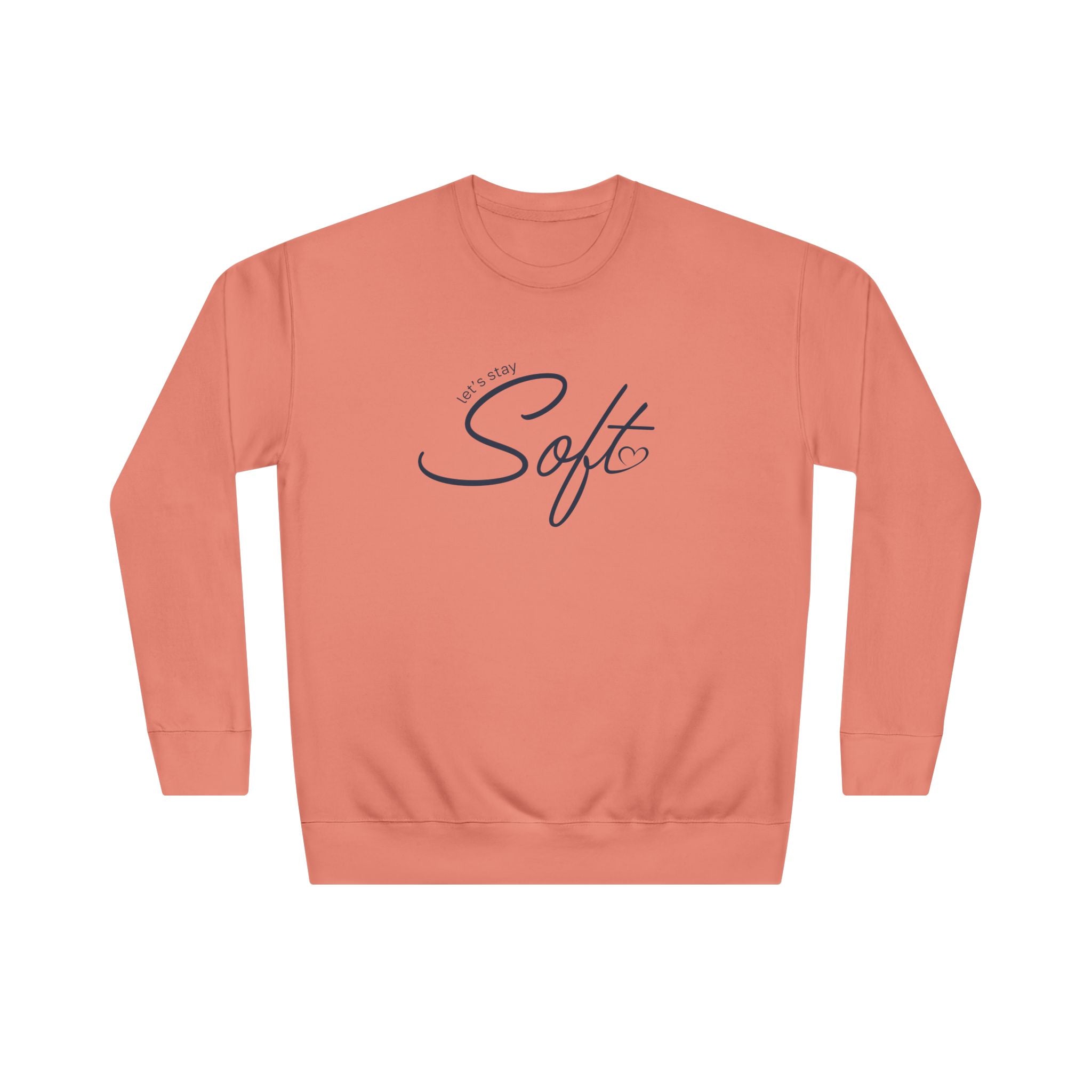 Soft Script Sweatshirt - Cozy Casual Crewneck