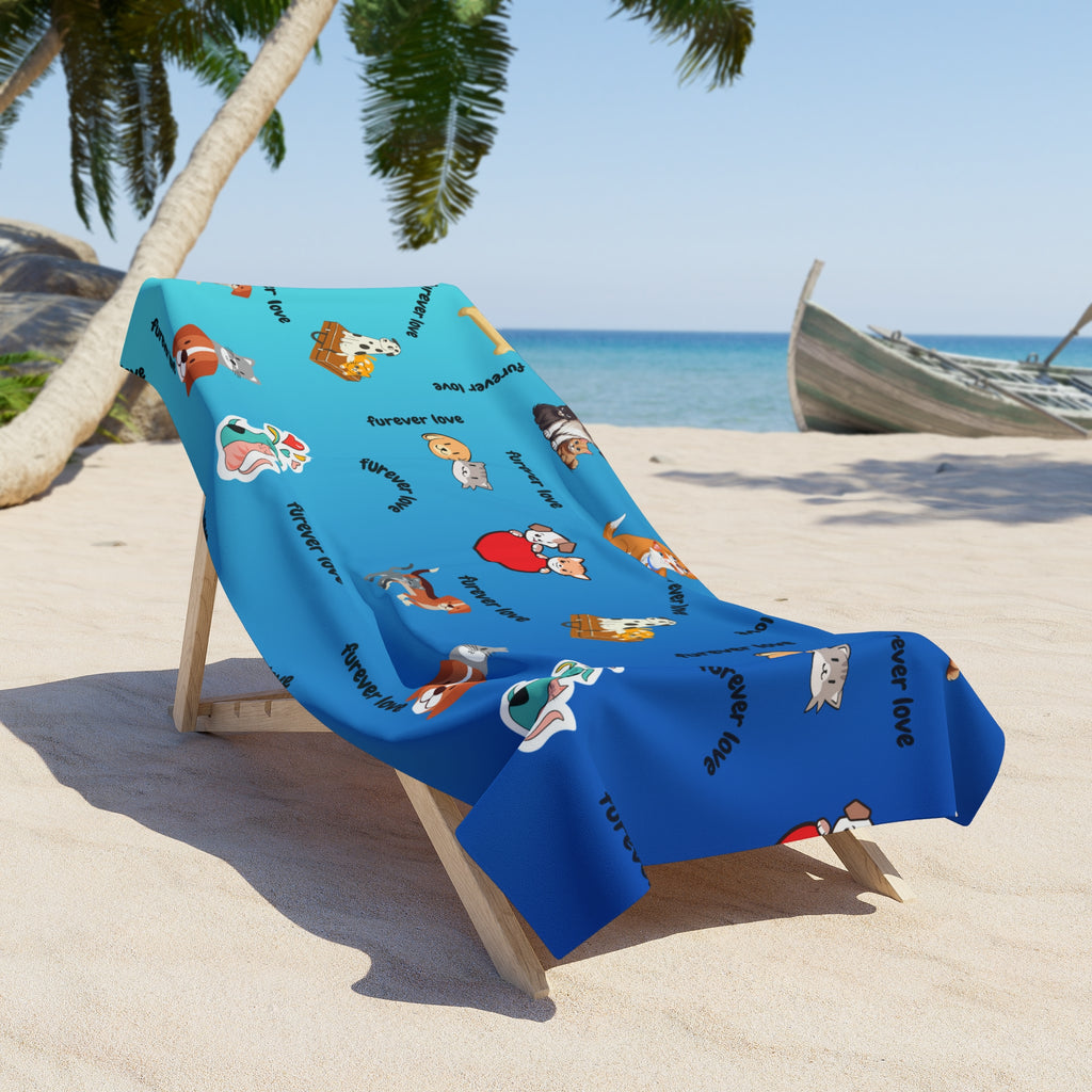 Furever Dog Lover Beach Buddy Towel