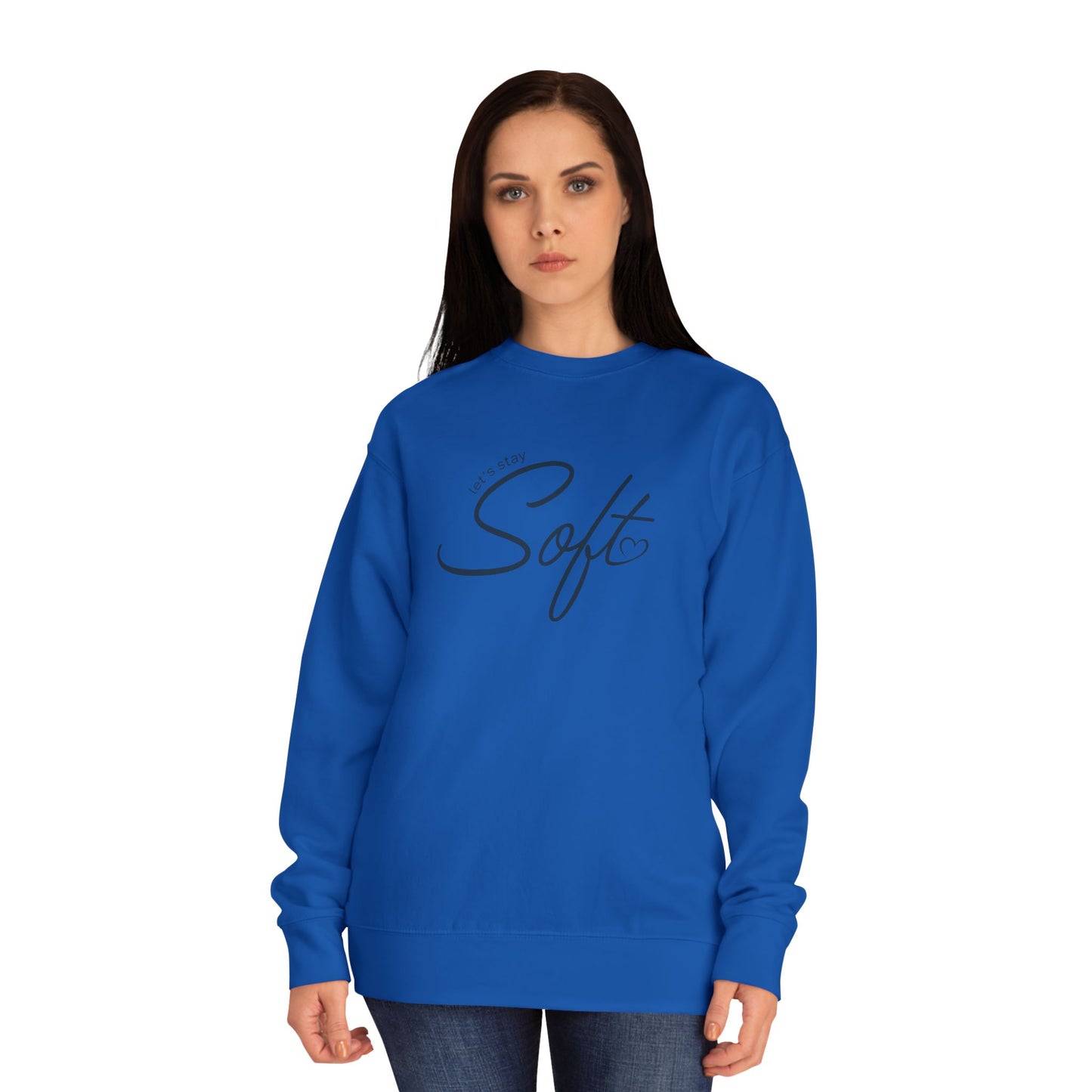 Soft Script Sweatshirt - Cozy Casual Crewneck