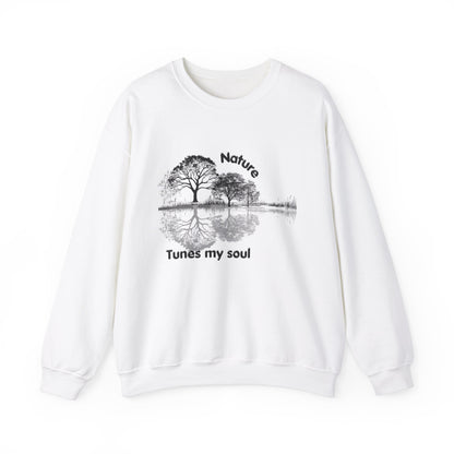 Unisex Crewneck Featured nature Guitar Sweatshirt