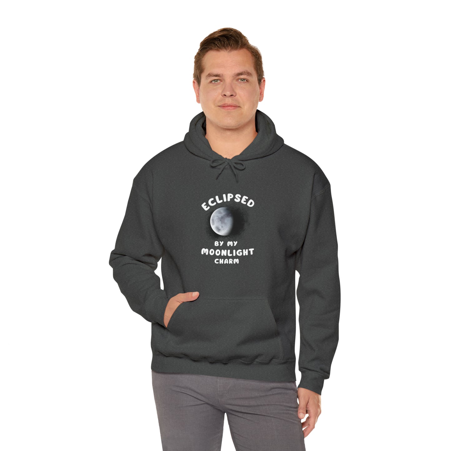 Unisex Hooded Sweatshirt designed with  Halloween Eclipse