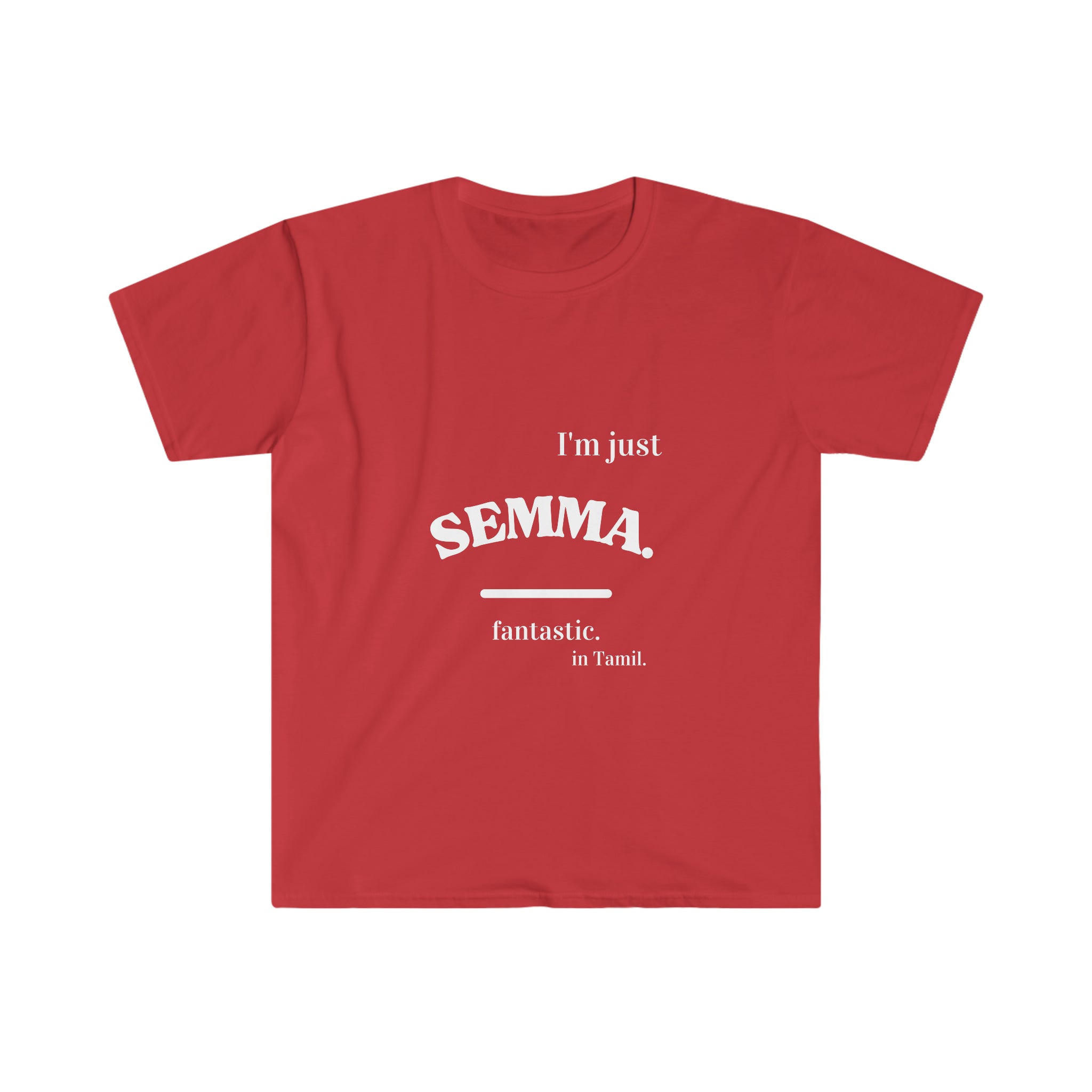 Unisex Soft style Ethnic Slogan Merch T-Shirt