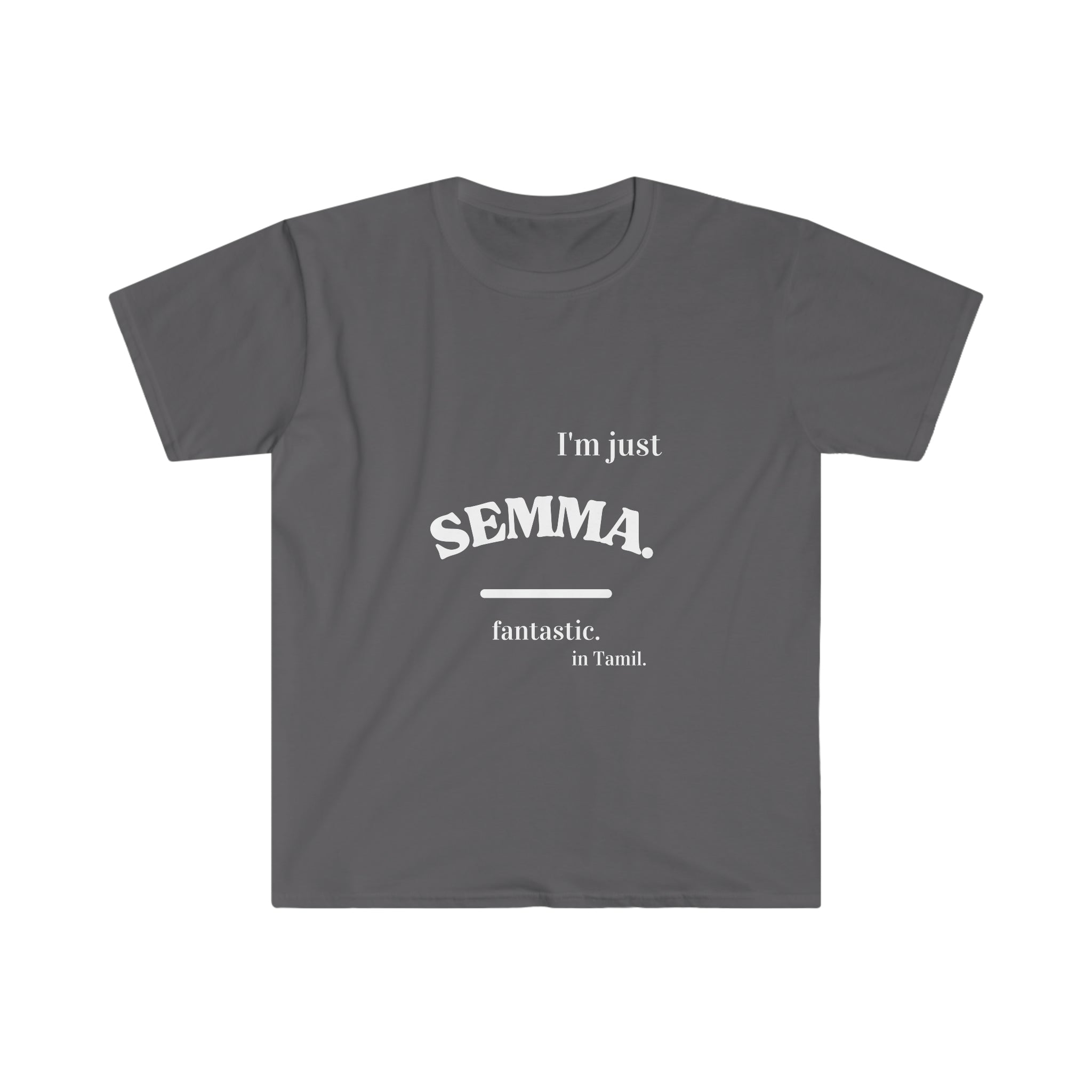 Unisex Soft style Ethnic Slogan Merch T-Shirt
