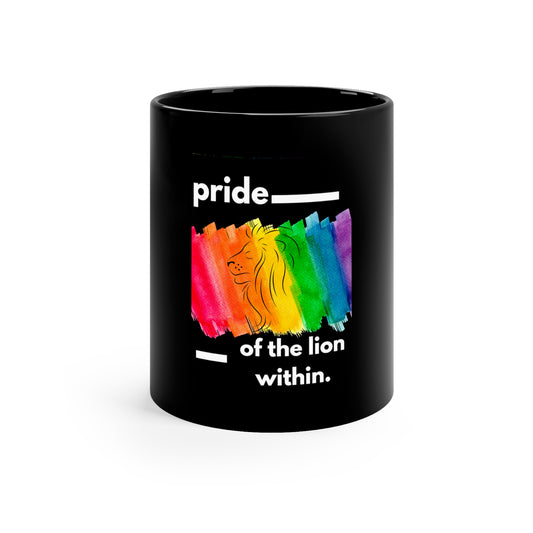 Embrace your Pride,Black Mug , a perfect fit to celebrate pride month