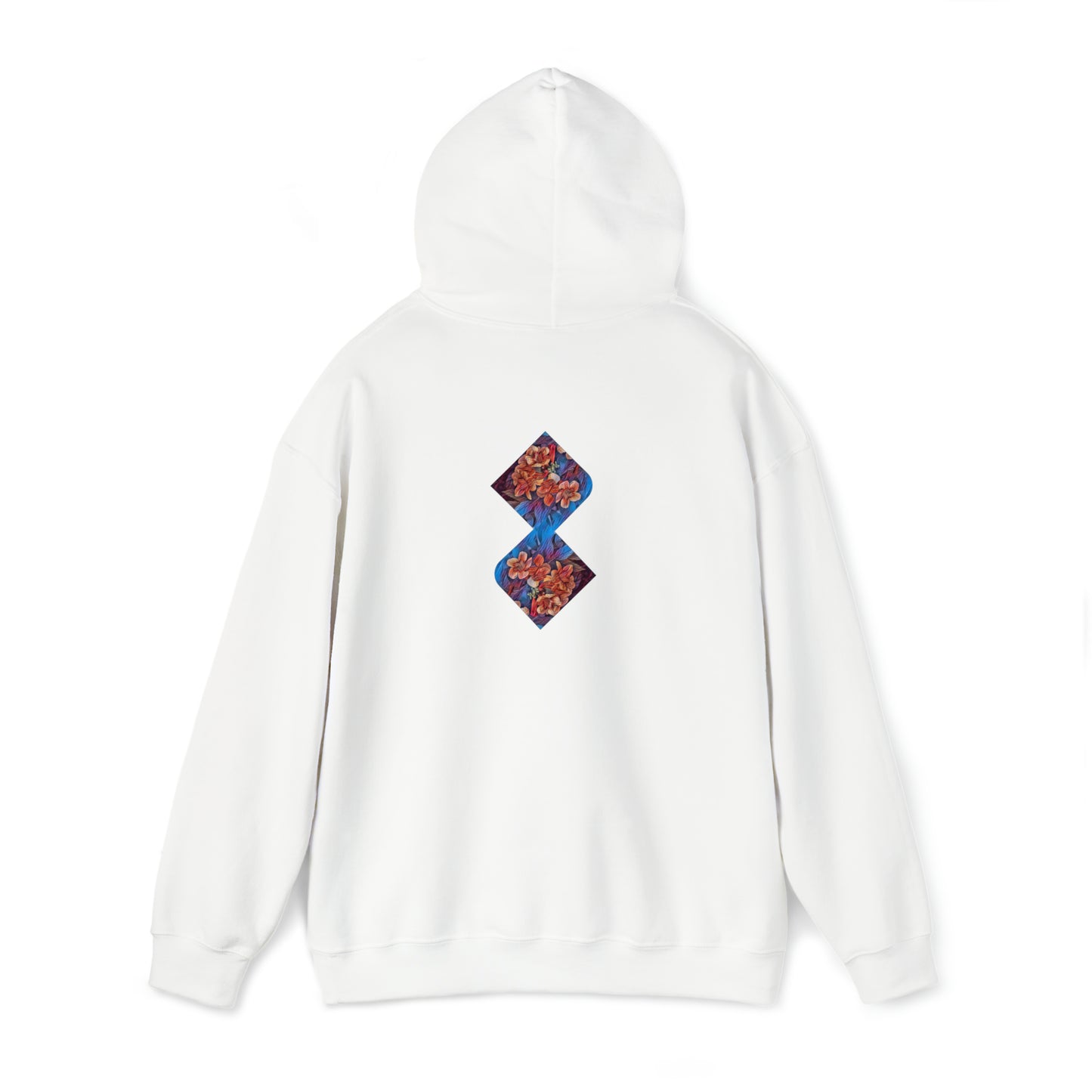 Unisex Hooded Sweatshirt  crafted with Autumn psychedelic design