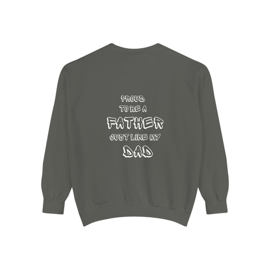 Proud Father's Sweatshirt - Cozy Dad/Father's Gift