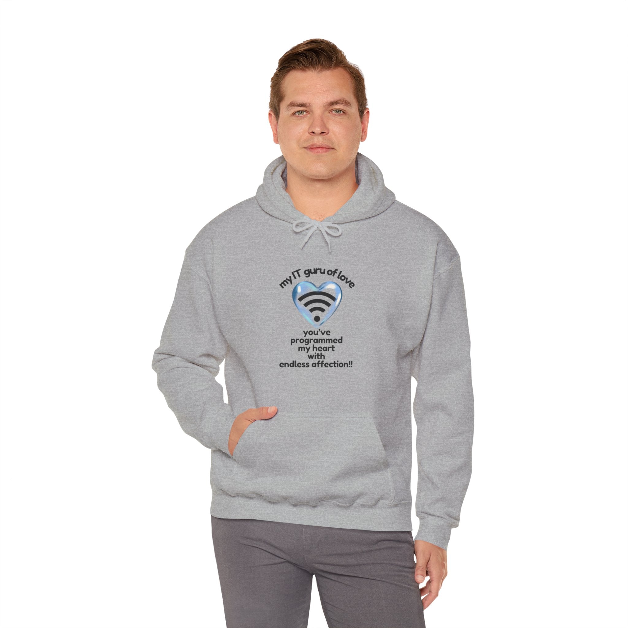 My IT Guru of Love Unisex Hooded Sweatshirt