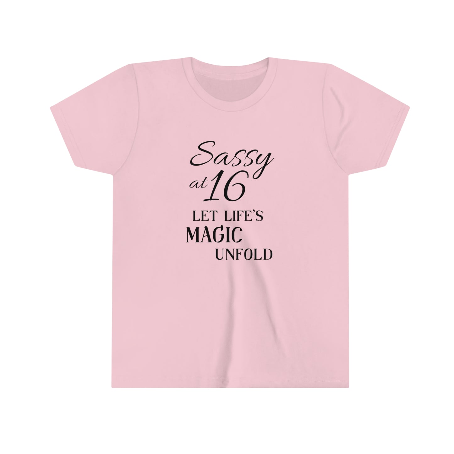 Youth Short Sleeve Tee, Sweet Sixteen