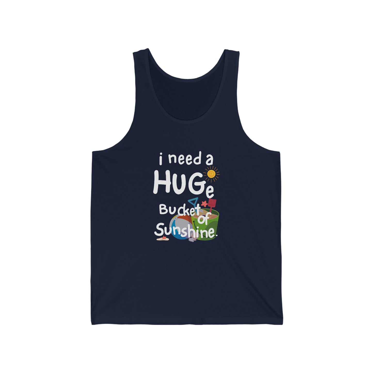 Unisex Tank Tops for Sunshine and Good times