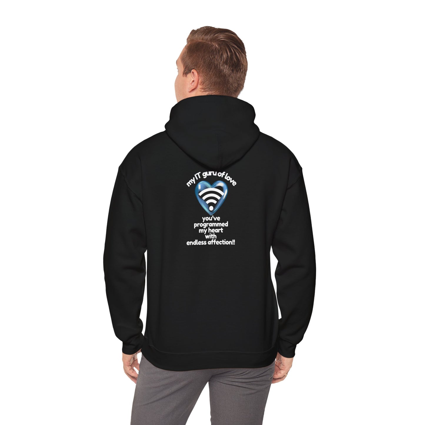 My IT Guru of Love,  Hooded Sweatshirt