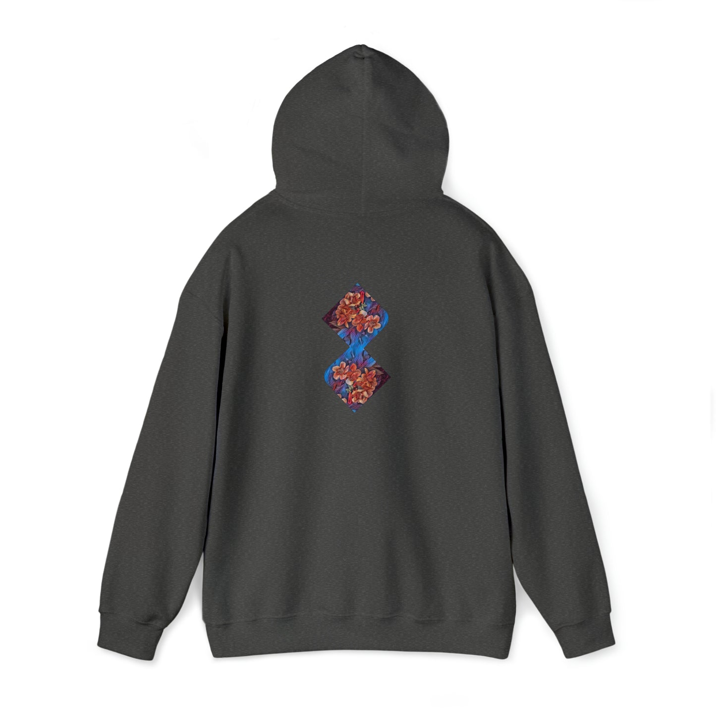 Unisex Hooded Sweatshirt  crafted with Autumn psychedelic design