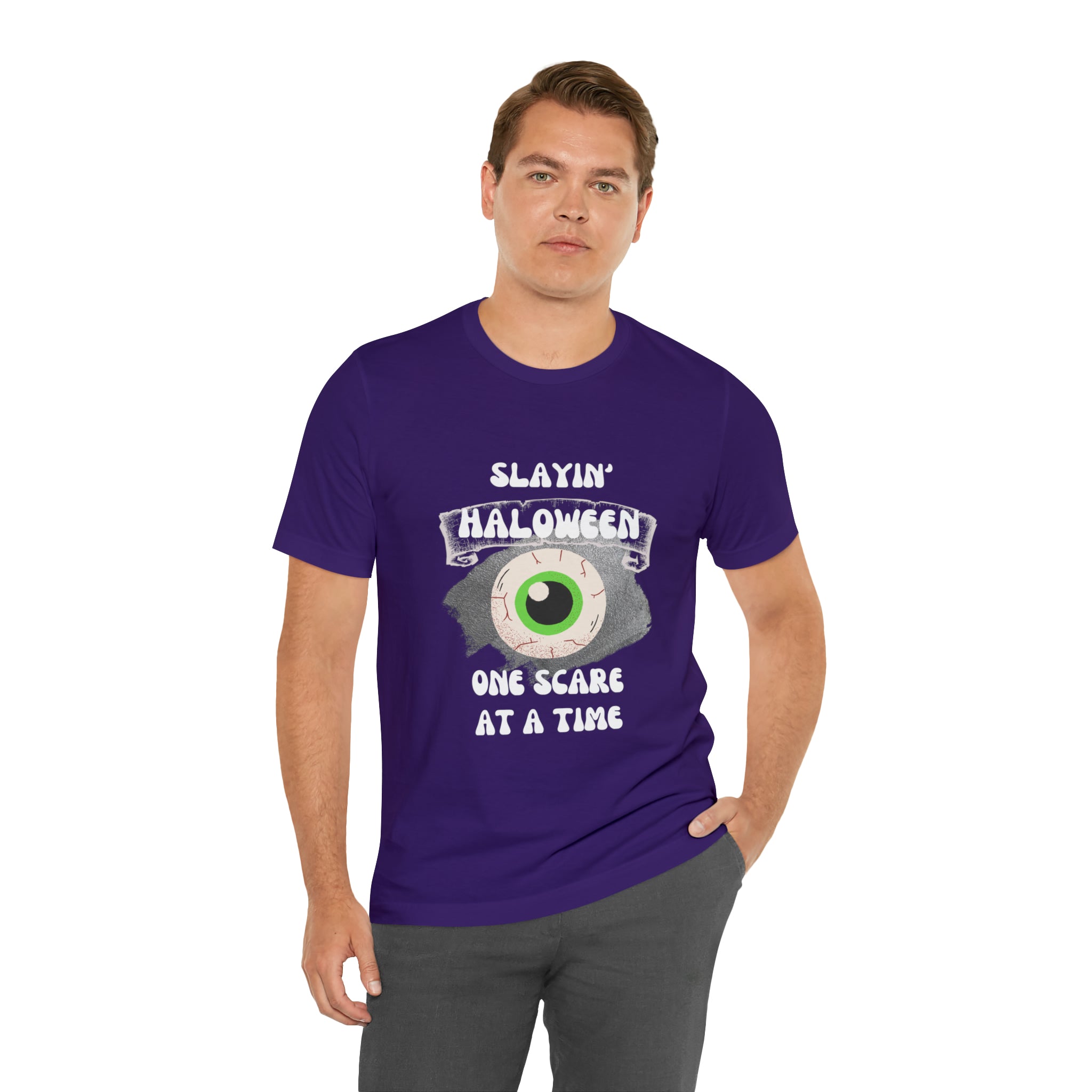 Unisex Slayin' Halloween Short Sleeve Tee