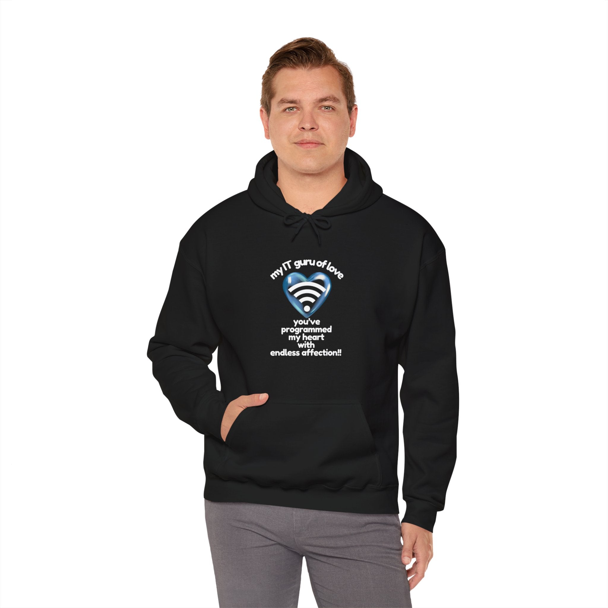 My IT Guru of Love Unisex Hooded Sweatshirt